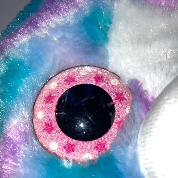 Large 15.5" Stuffed Plush Cat with Big Eyes - Picture 7 of 7